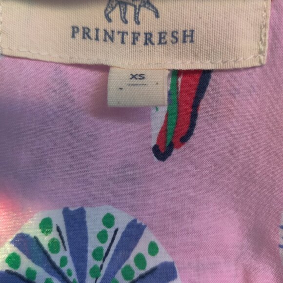 NWT Printfresh Beachcomber Pintuck in Pink Sand, size xs - Picture 3 of 3